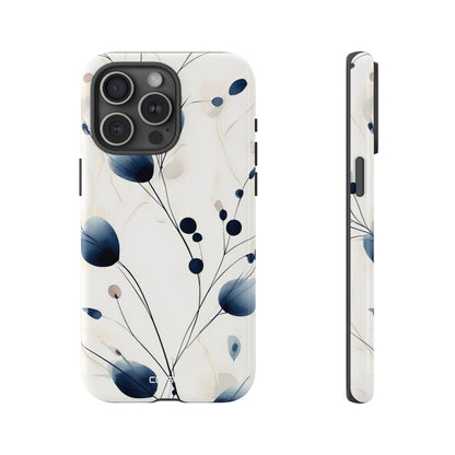 Floral Harmony Blue - iPhone Case