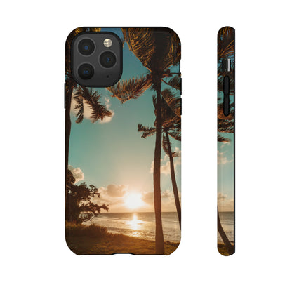 Sundown Palmtrees - Protective Phone Case