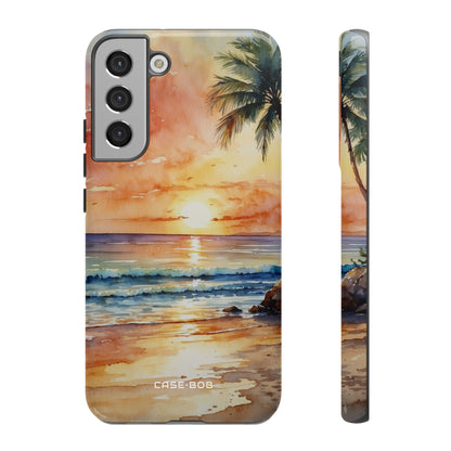 Sunset Palm Samsung S22 Plus Case - Tough