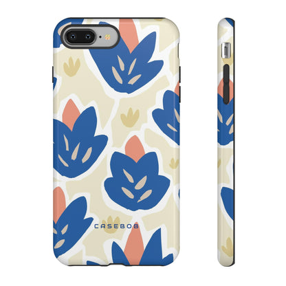 Blue Happy Flower - Protective Phone Case