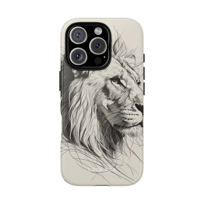 Lion Mane Flow iPhone 16 Pro Case - Tough