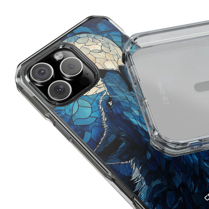 Wolf Howls Moonlight iPhone Case - Impact
