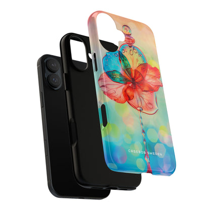 Ethereal Glass Flower iPhone 16 - Tough Phone Case