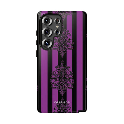 Damask Elegance Purple Samsung S25 Ultra Case - Tough