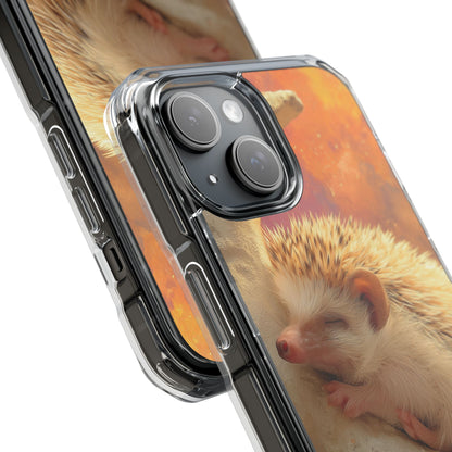 Hedgehog Rests Dreaming iPhone Case - Impact