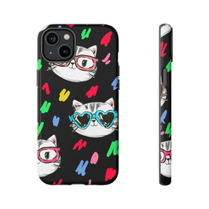 Cat Coloring - Protective Phone Case