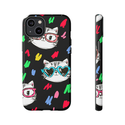 Cat Coloring - Protective Phone Case