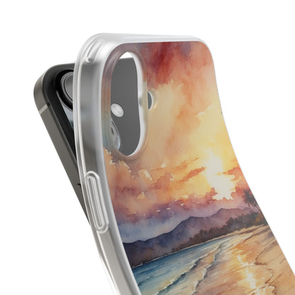 Sunset Reflection iPhone 16 Plus Case - Soft