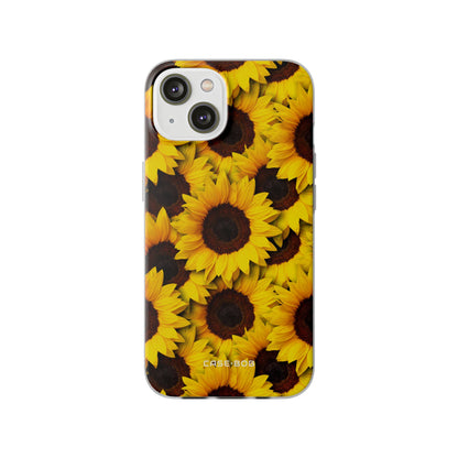 Sunflower Glow iPhone 14 Case - Soft