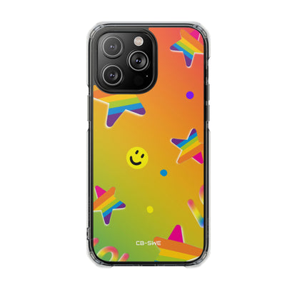 Vibrant Pop Whimsy iPhone Case - Impact
