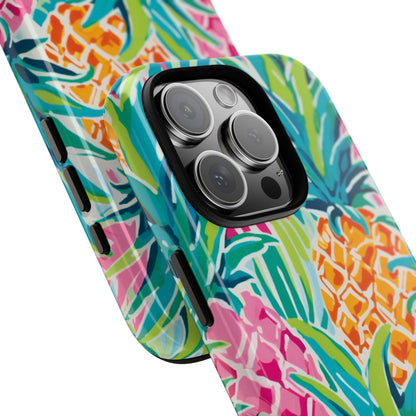 Pineapples Dance Bright - iPhone Case