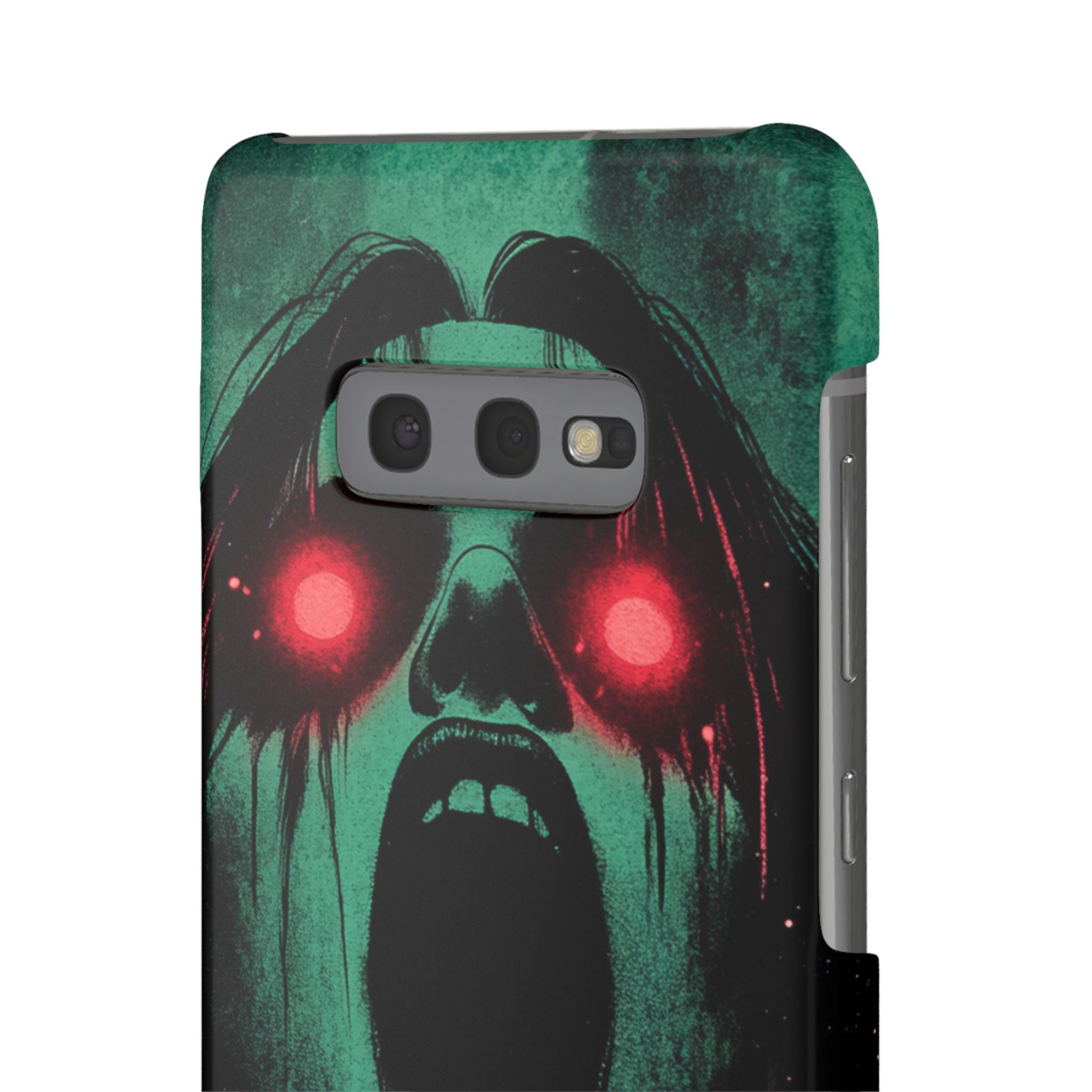 Haunting Glow of Gothic Eyes Samsung S10 - Slim Phone Case