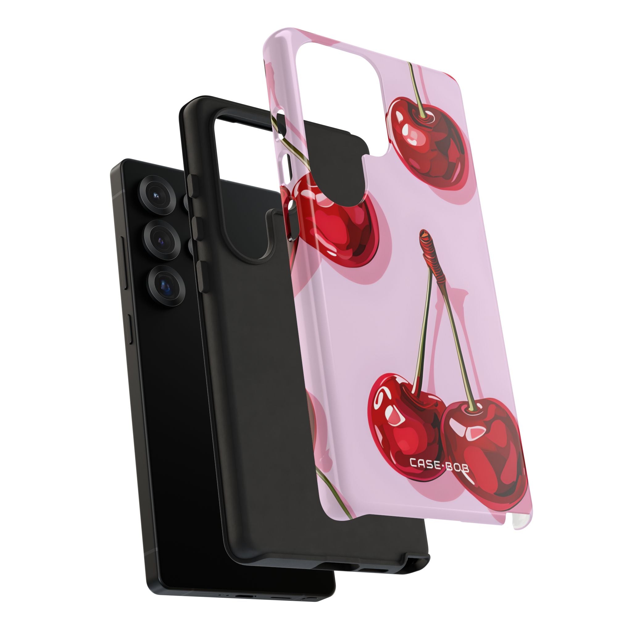 Glossy Cherry Burst Samsung S25 Ultra Case - Tough