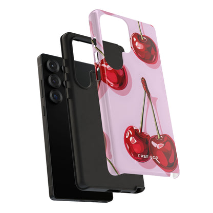 Glossy Cherry Burst Samsung S25 Ultra Case - Tough