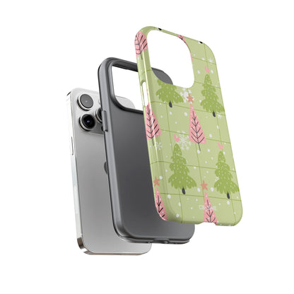 Whimsical Trees Dance - iPhone Case