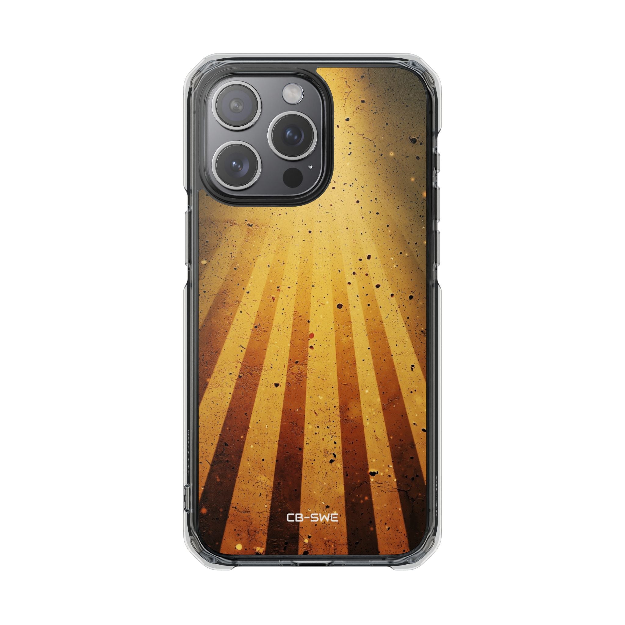 Golden Rays Emanate iPhone Case - Impact