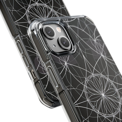 Symmetric Line Bloom iPhone 14 - Impact Clear+
