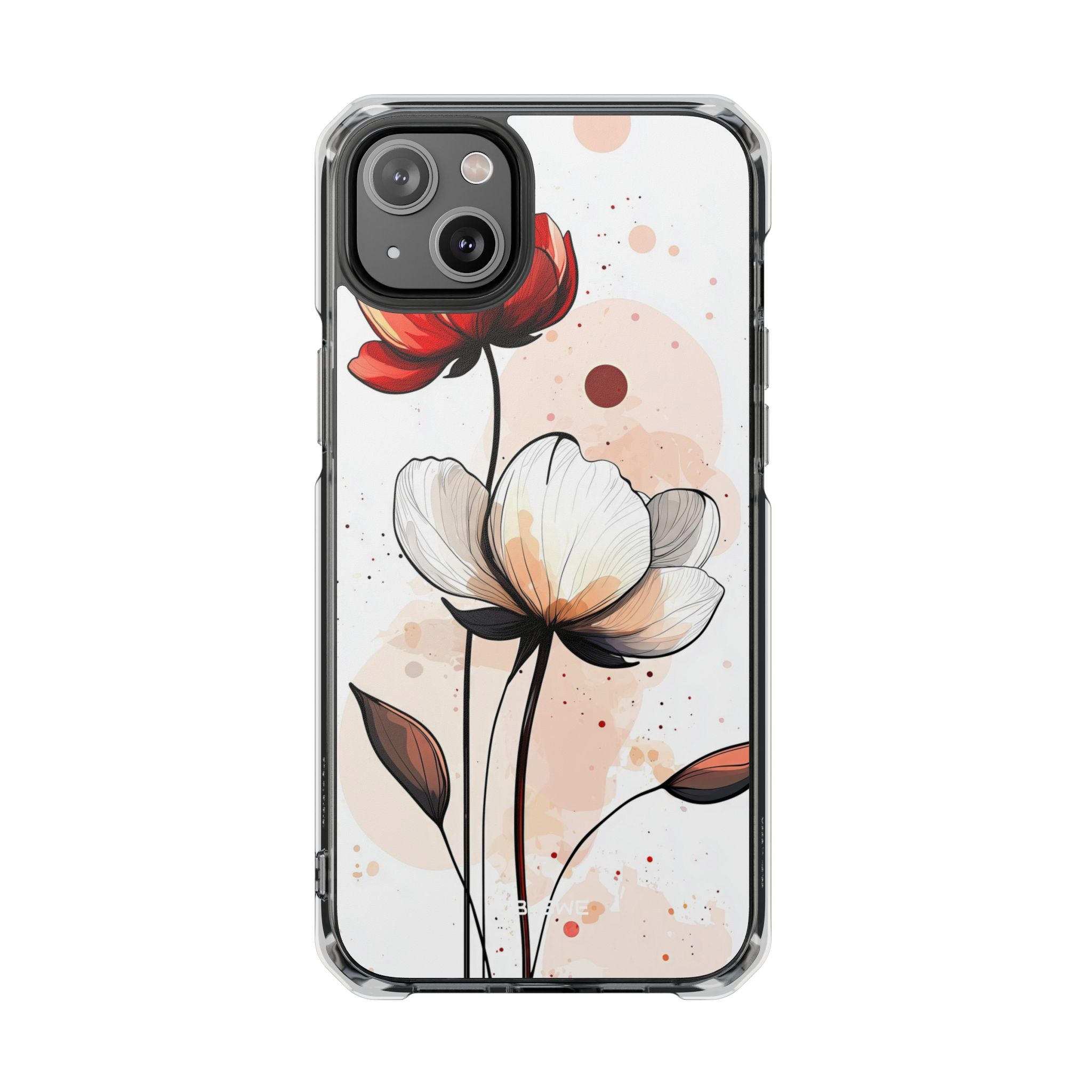 Vibrant Floral Elegance iPhone Case - Impact