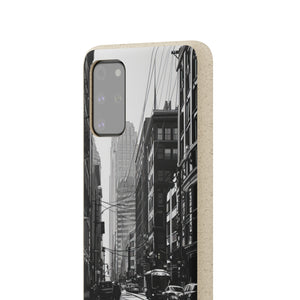 Noir Urban Serenity | Biodegradable Phone Case