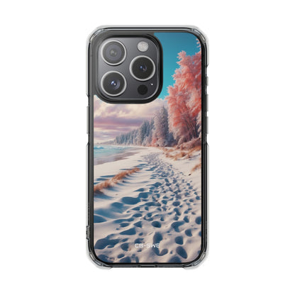 Shadows Embrace Waves iPhone Case - Impact