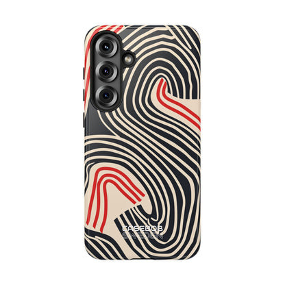 Flusso Rosso Ondulato Samsung S25 - Tough
