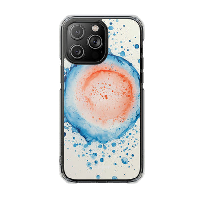 Vibrant Waves Dance iPhone Case - Impact