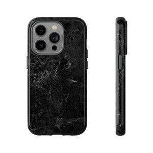 Black Marble - Protective Phone Case