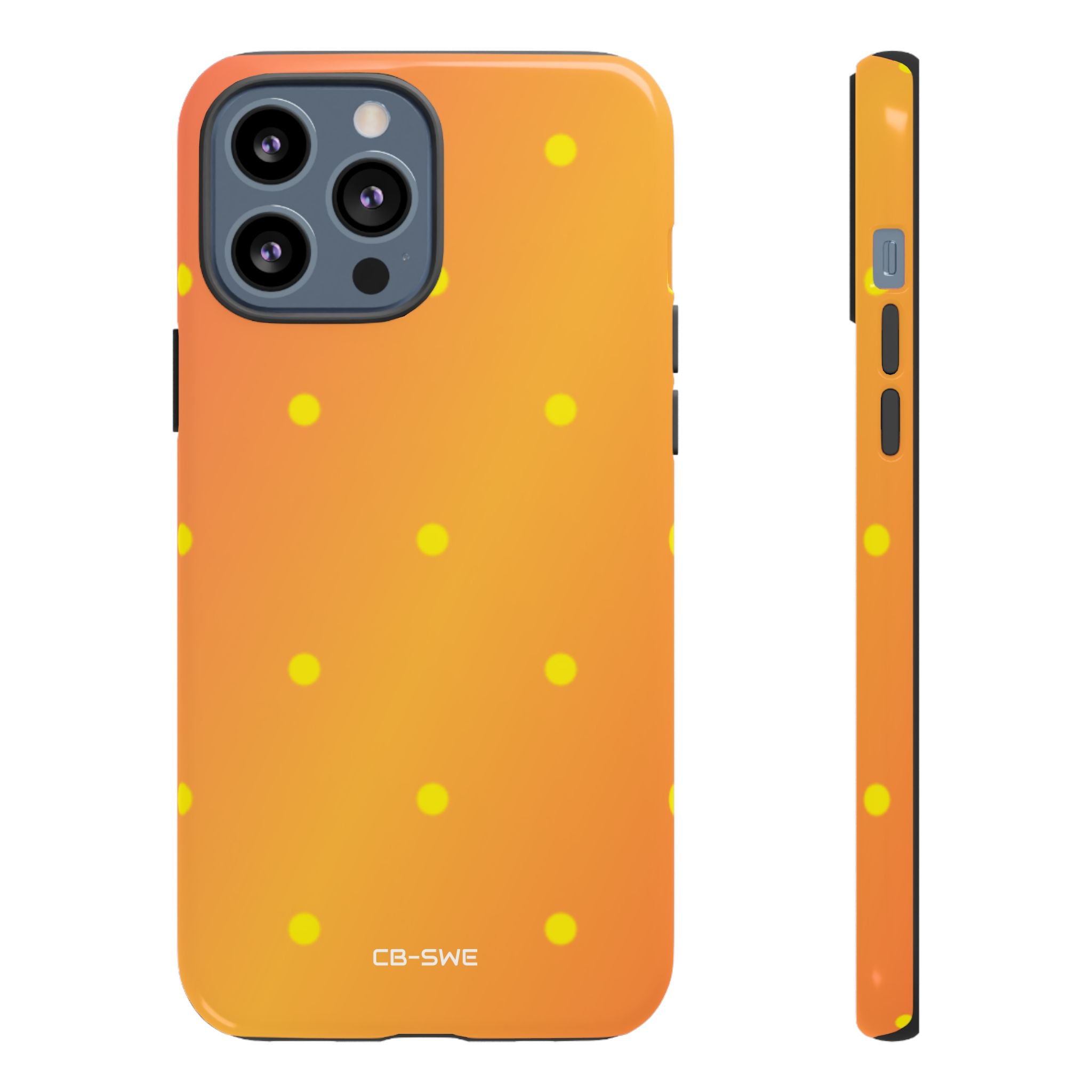 Sunset Dots Radiance - iPhone Case