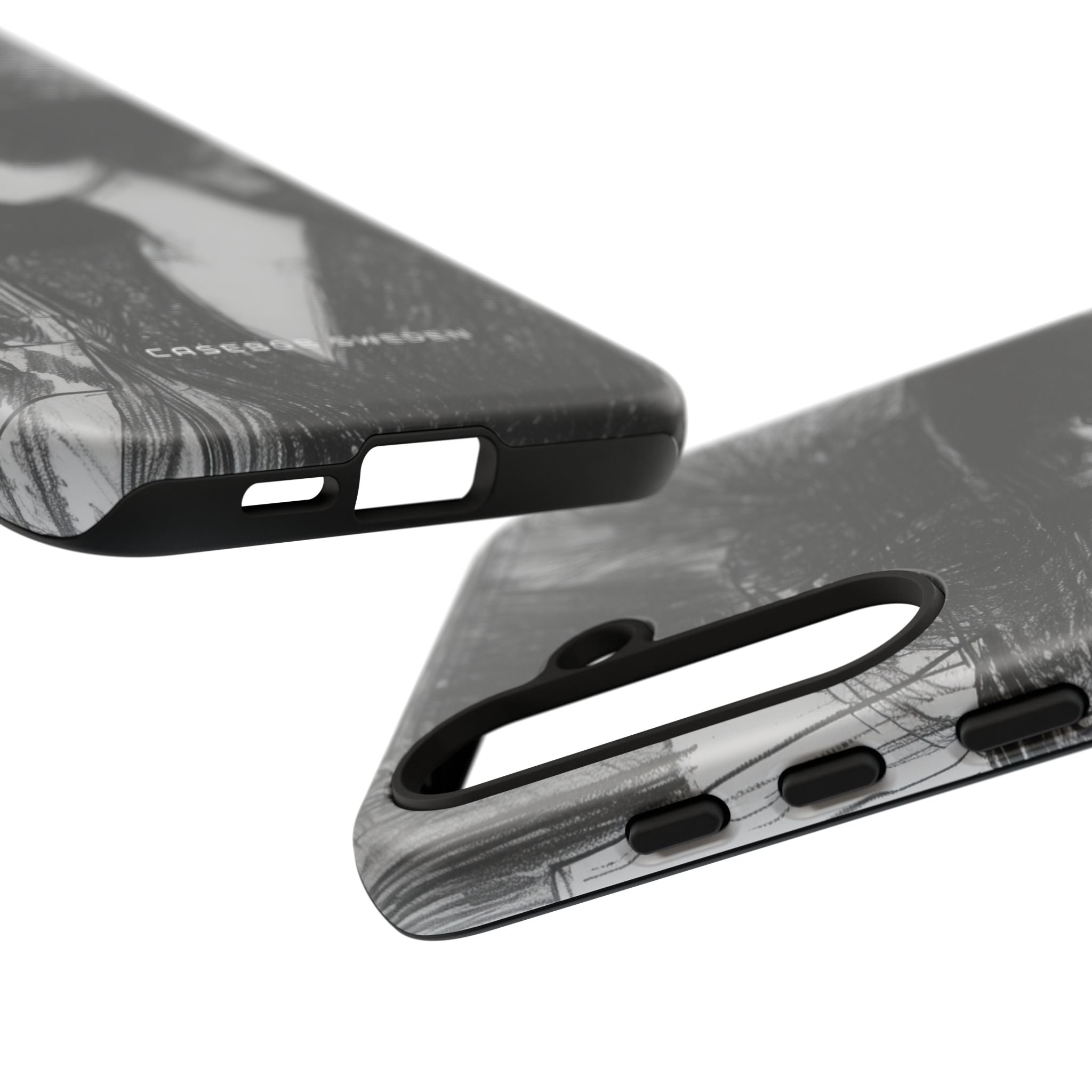 Timeless Elegance in Monochrome Samsung S24 - Tough Phone Case