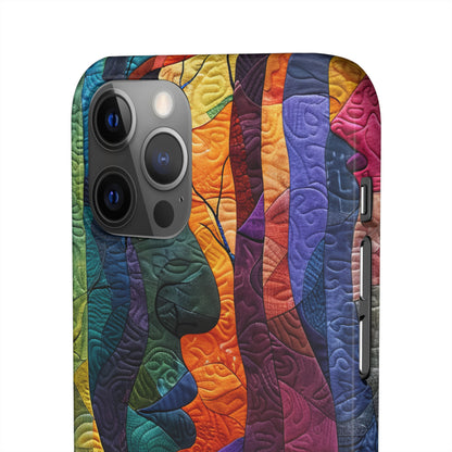 Interwoven Vibrance | Slim Phone Case for iPhone