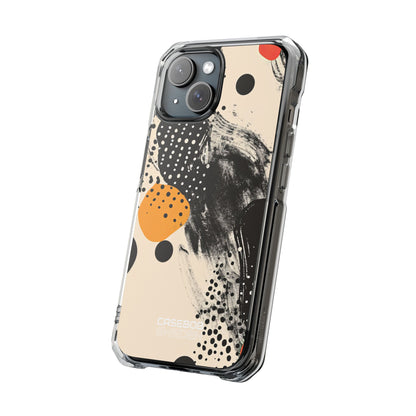 Swirl Chaos Geometry iPhone 15 - Impact Clear+