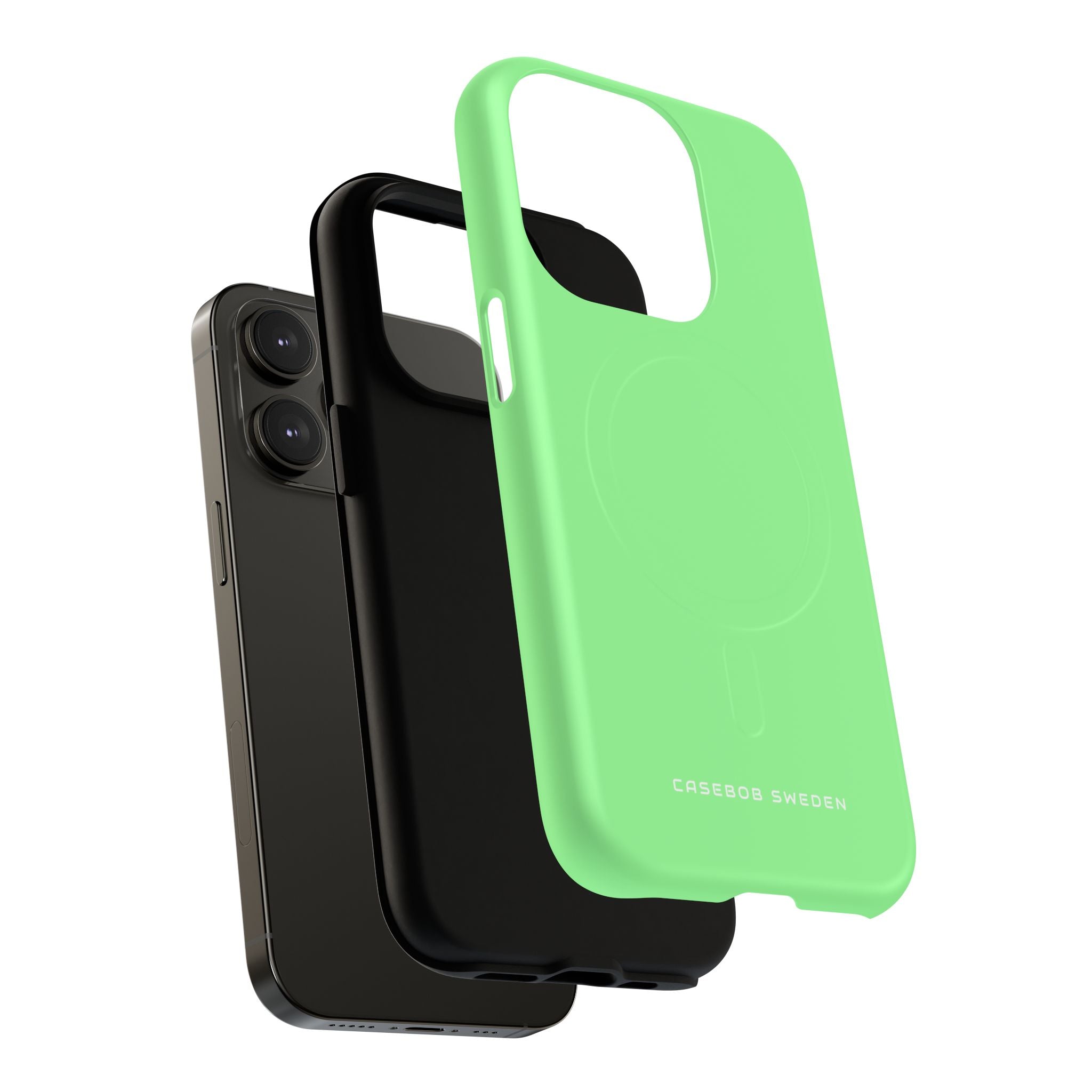 Pale Green iPhone 14 | Tough+ Phone Case