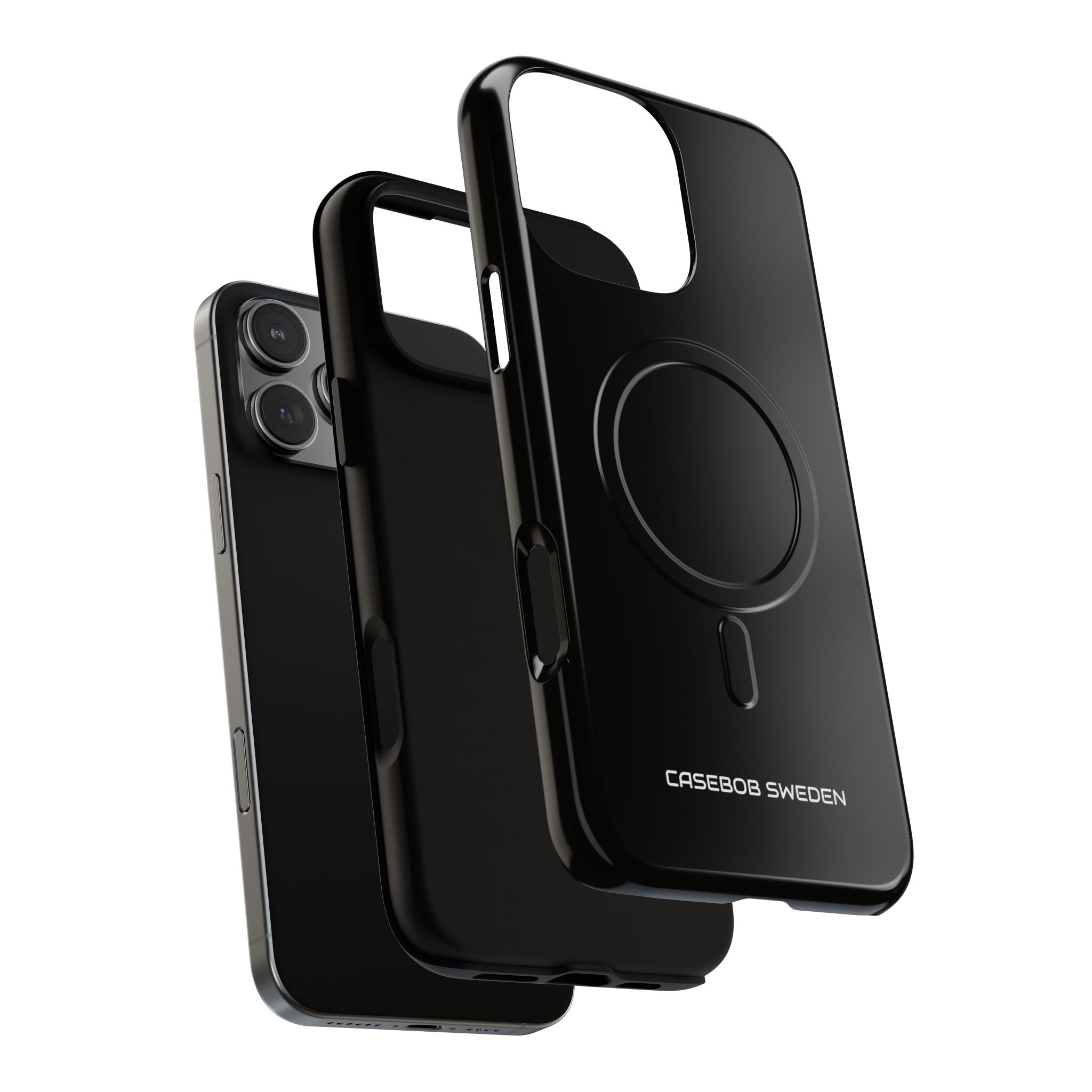 Black - Tough + MagSafe® iPhone 16 Phone Case