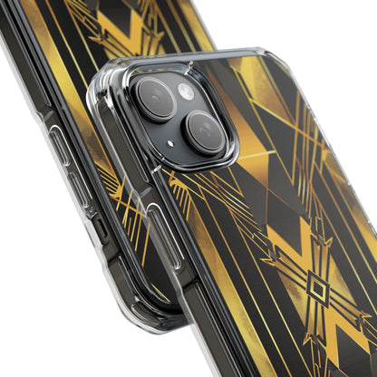 Golden Diamond Radiance iPhone 15 Plus Case - Impact