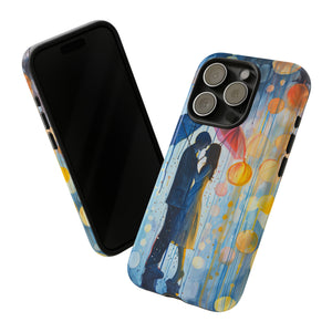 Rainy Day Love Umbrellas - Protective Phone Case