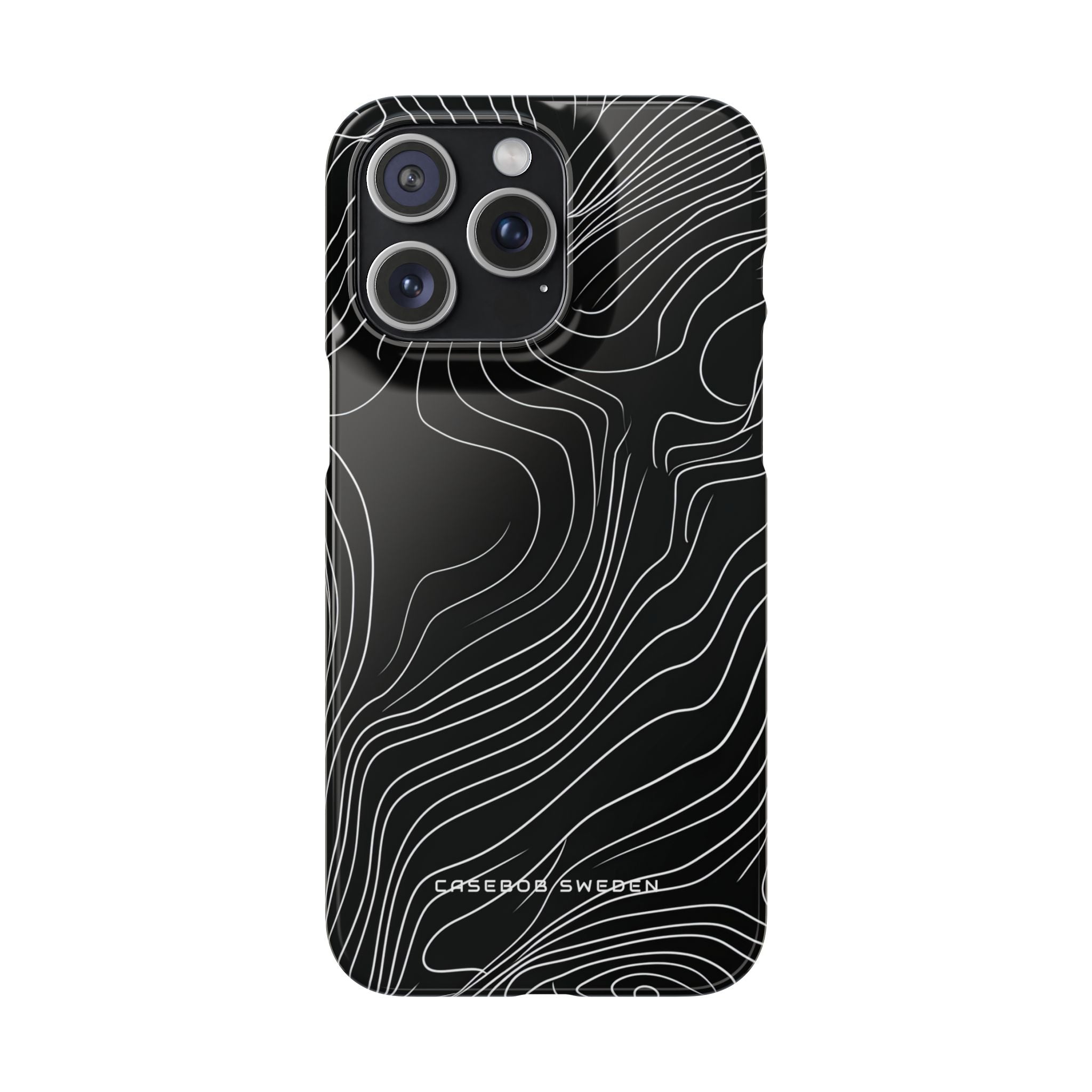 Contour Waveform Flow iPhone 15 - Slim Phone Case