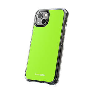 Green Yellow | Phone Case for iPhone (Clear Impact Case - Magnetic)