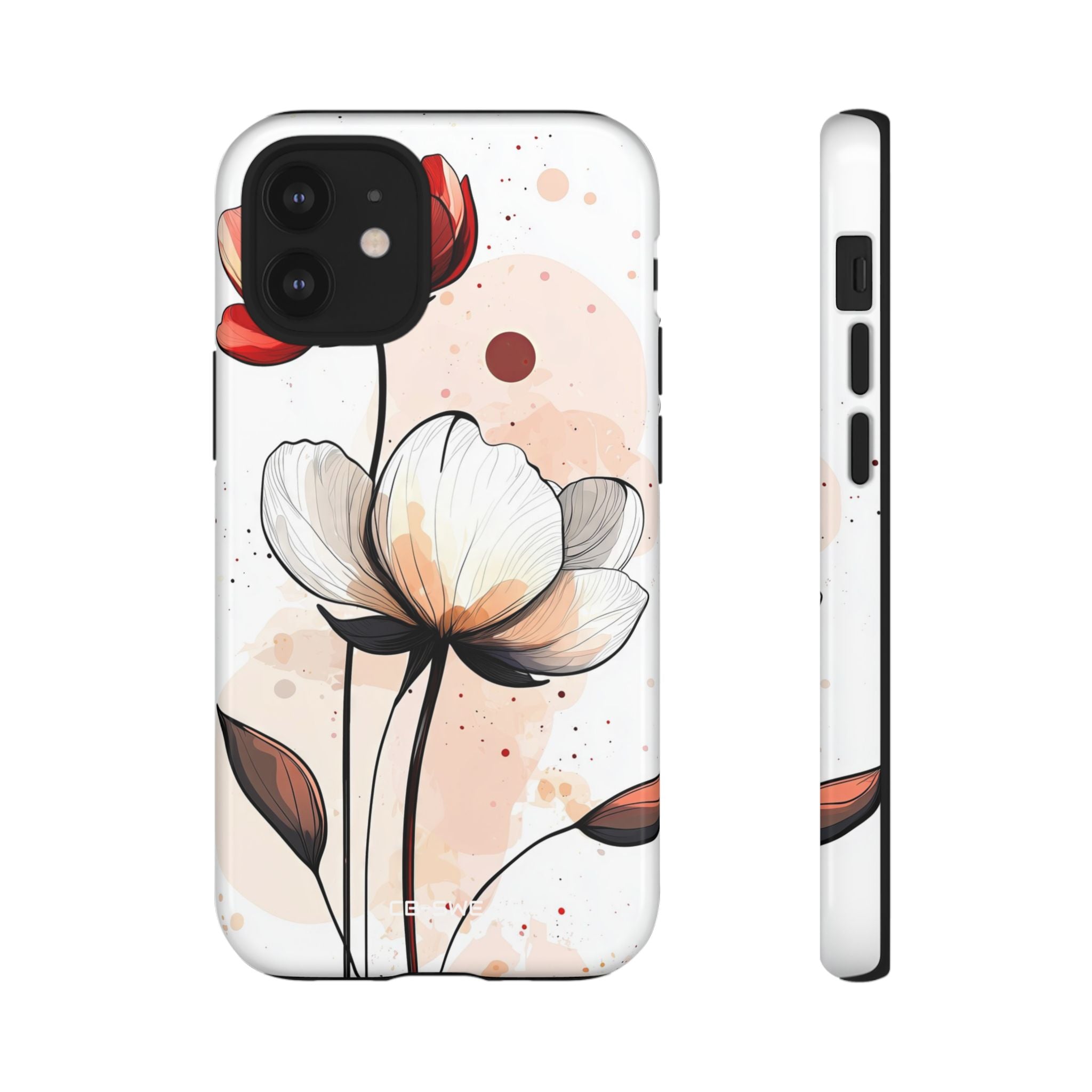 Vibrant Floral Elegance - iPhone Case