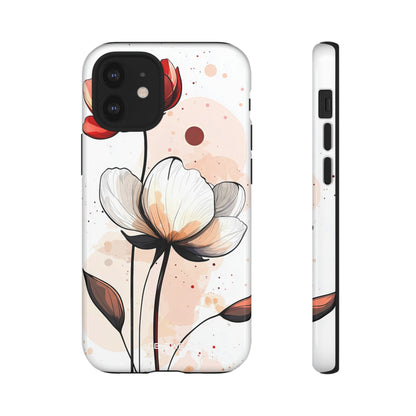 Vibrant Floral Elegance - iPhone Case