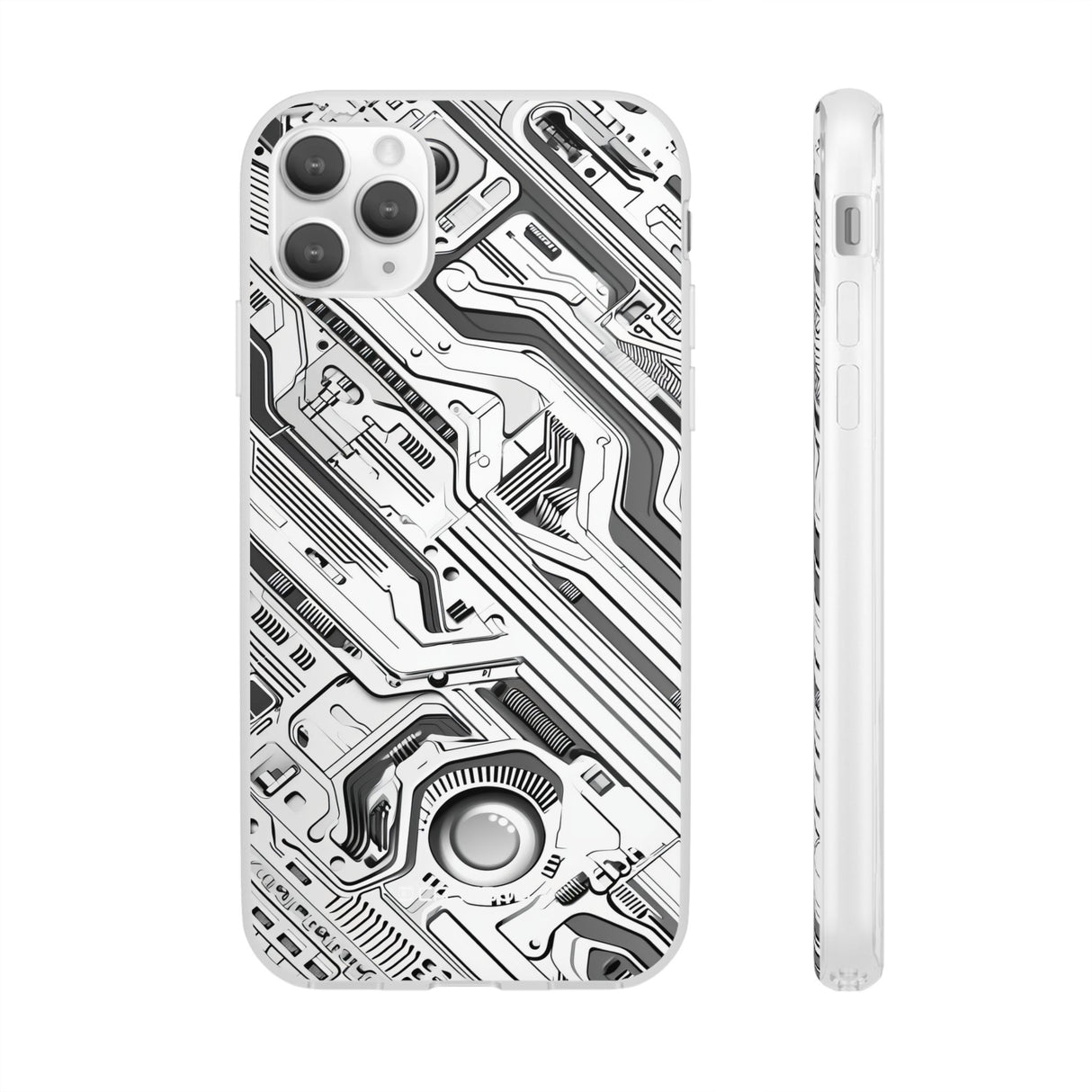 Techno Circuitry | Flexible Phone Case for iPhone