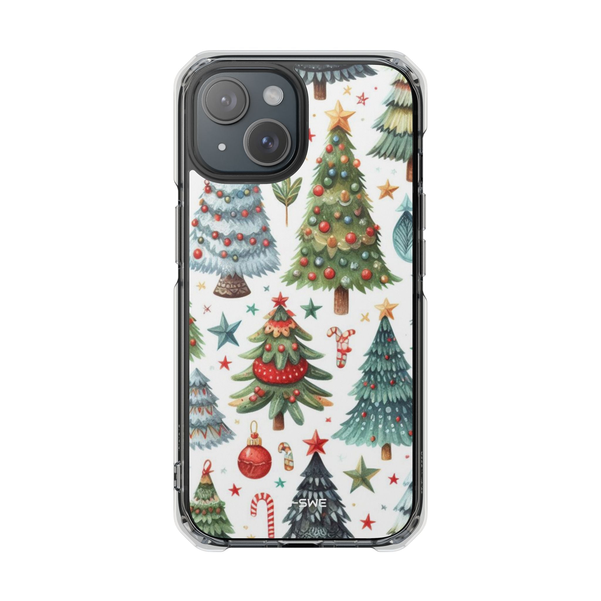 Whimsical Trees Dance iPhone Case - Impact
