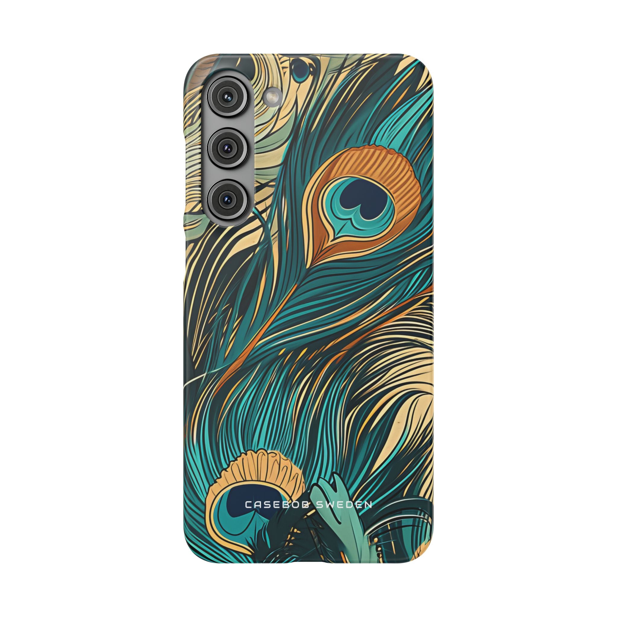 Art Nouveau Peacock Elegance Samsung S23 - Slim Phone Case