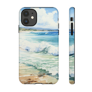 Serene Coastal Watercolors - iPhone Case