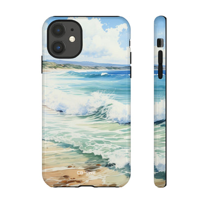 Serene Coastal Watercolors - iPhone Case