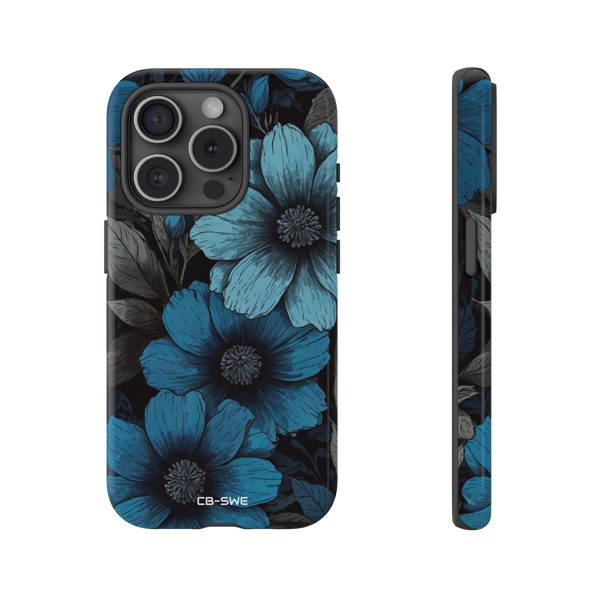 Flower Embrace Depth - iPhone Case