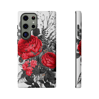 Roclops Gothic Flower - Protective Phone Case