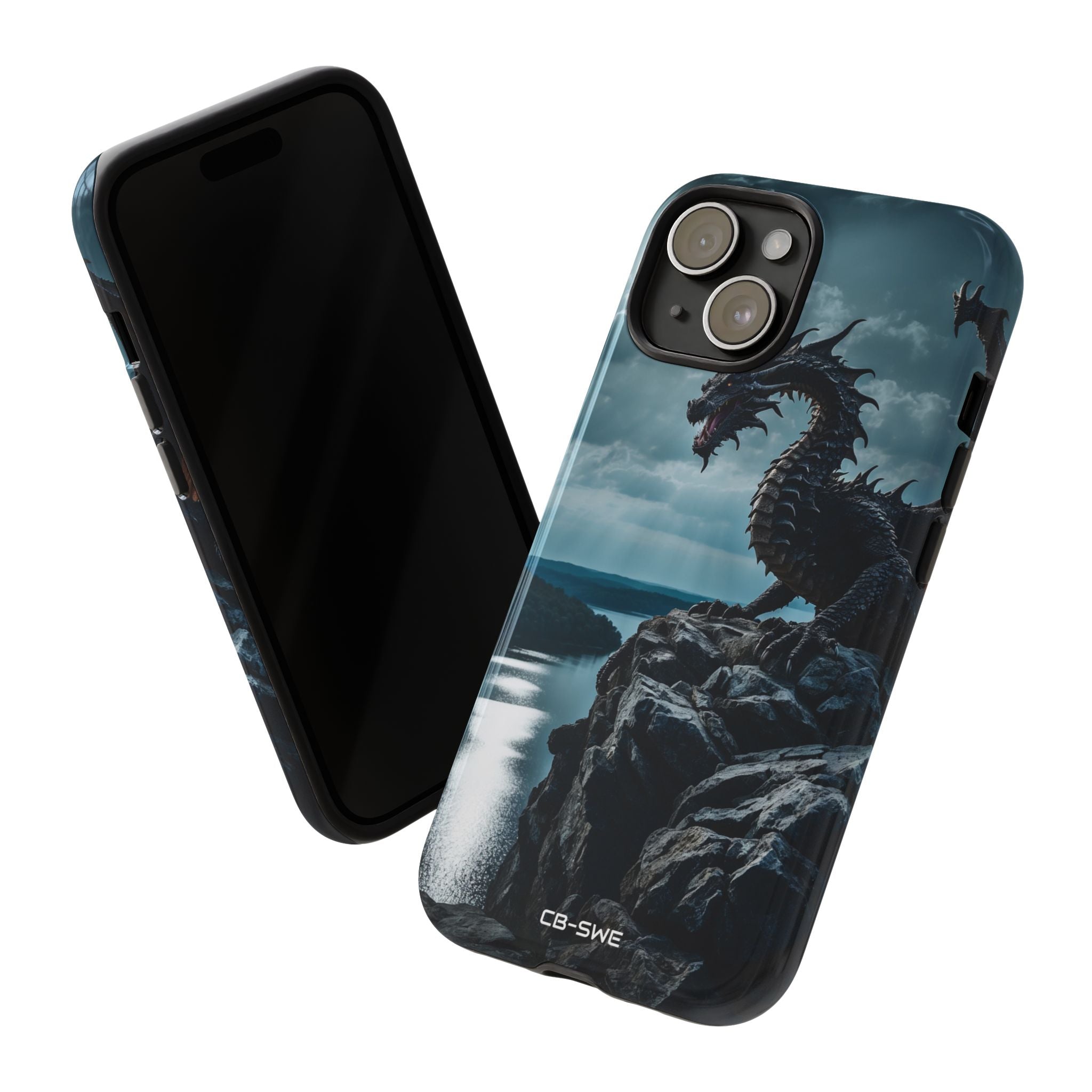 Dragon Soars Moonlight - iPhone Case