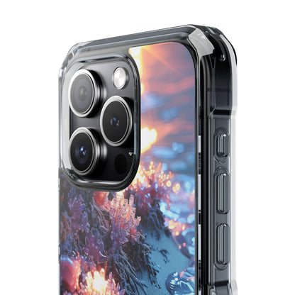 Crystal Sunset Shore iPhone 15 - Impact Clear+