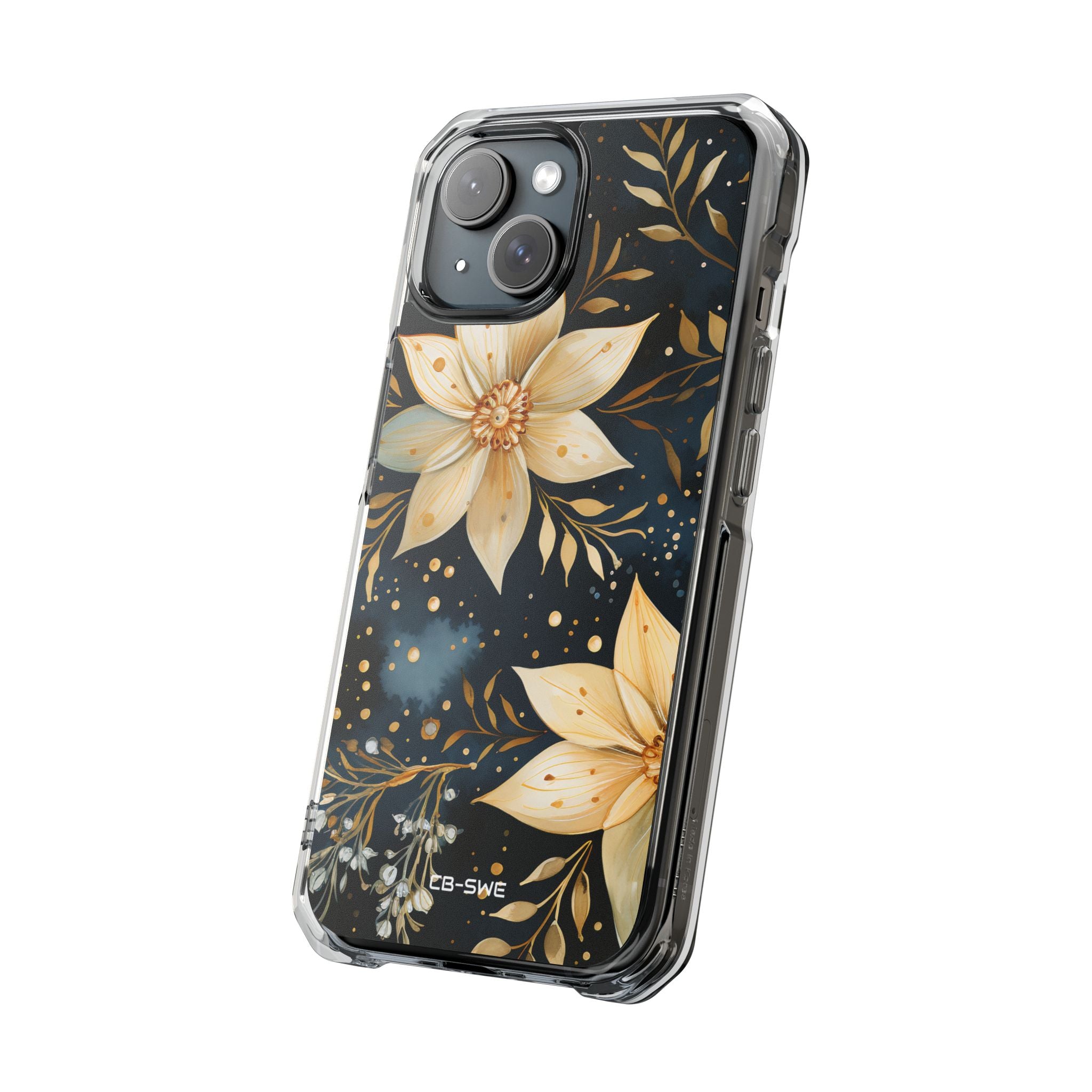 Floral Elegance Flourishes iPhone Case - Impact