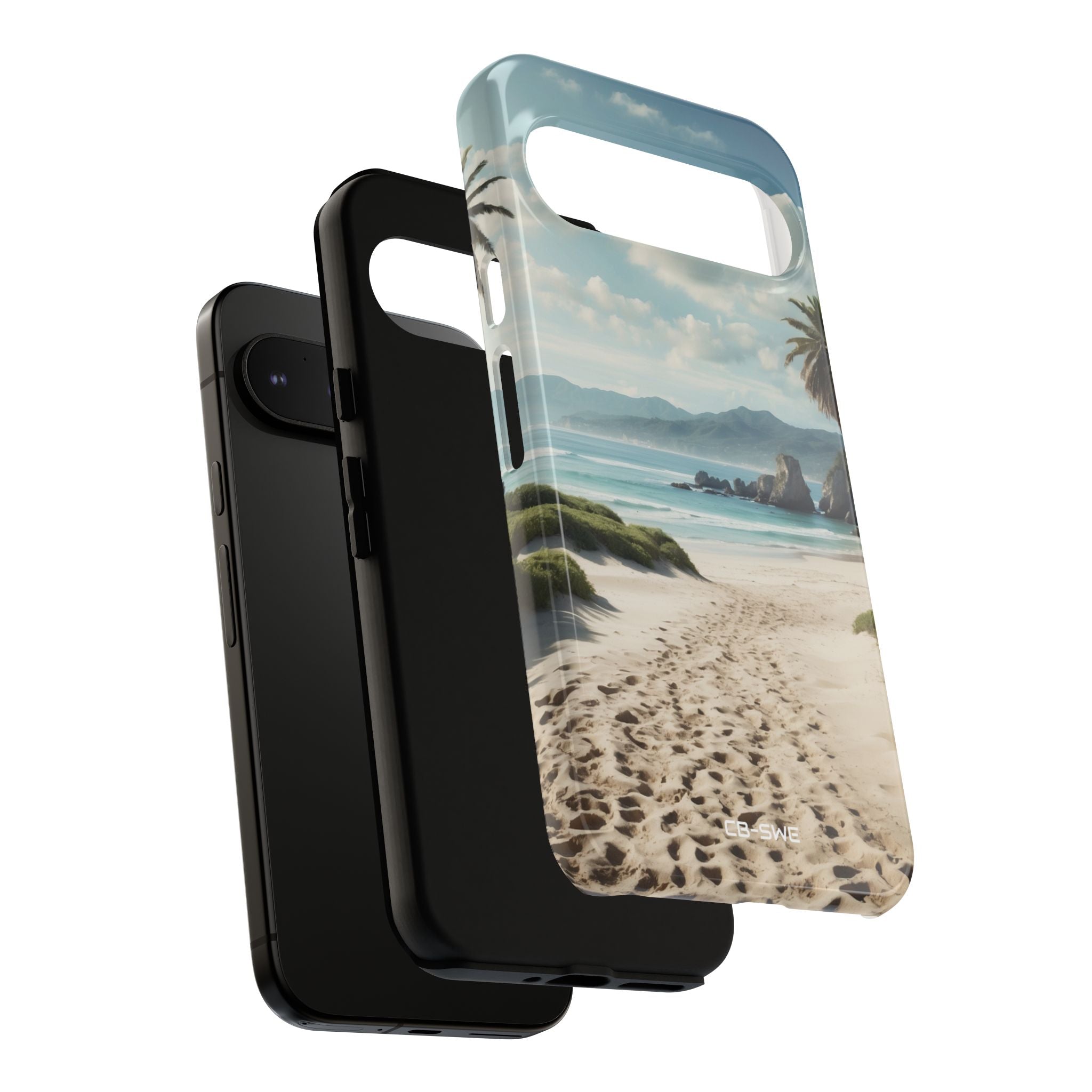 Footprints Trace Sand - Google Pixel Case